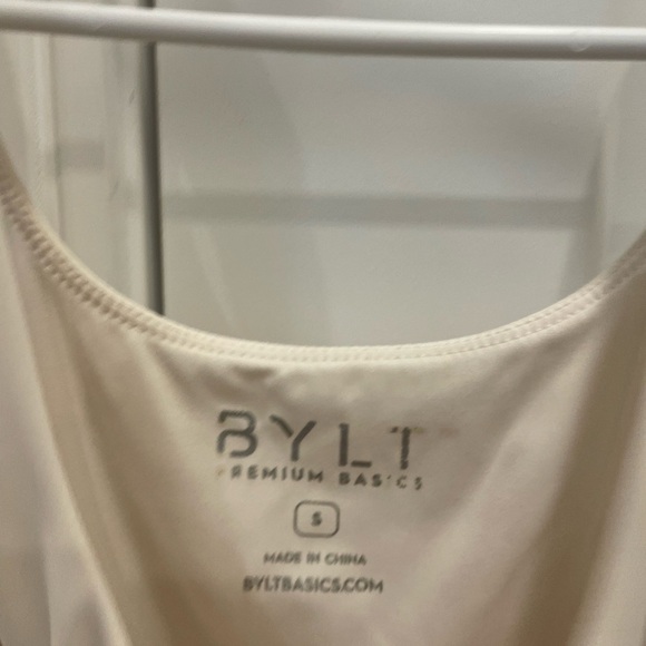 BYLT Basics Cream Tank Top - Picture 2 of 4